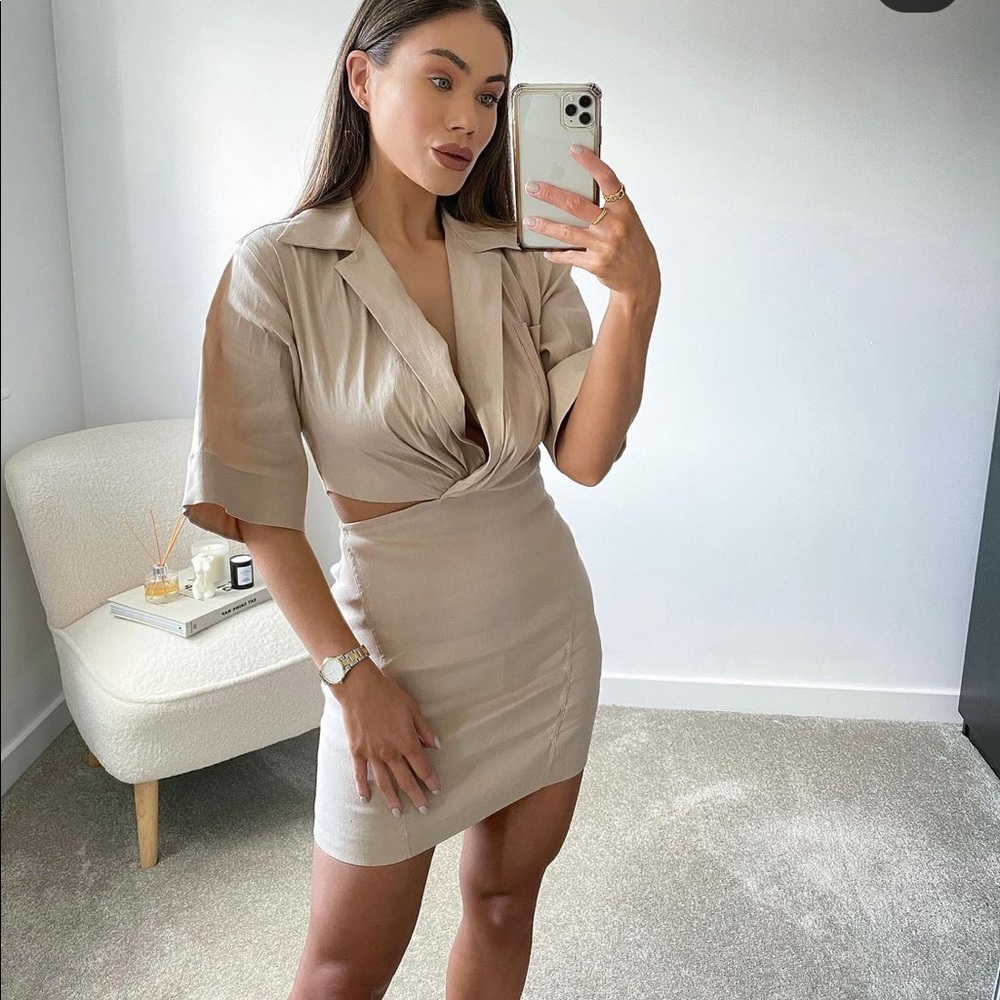 Zara Cut Out Mini Dress